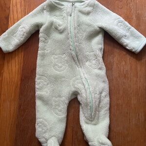 Disney Soft Mint Green Kids Footie